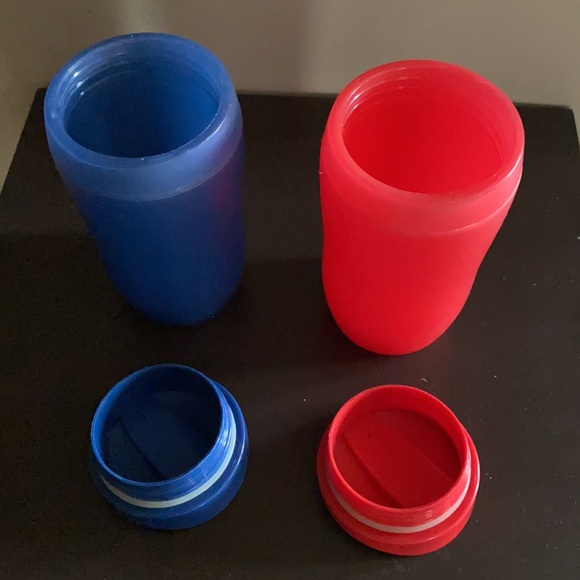 Set of 2 cups+lids - Picture 3 of 7